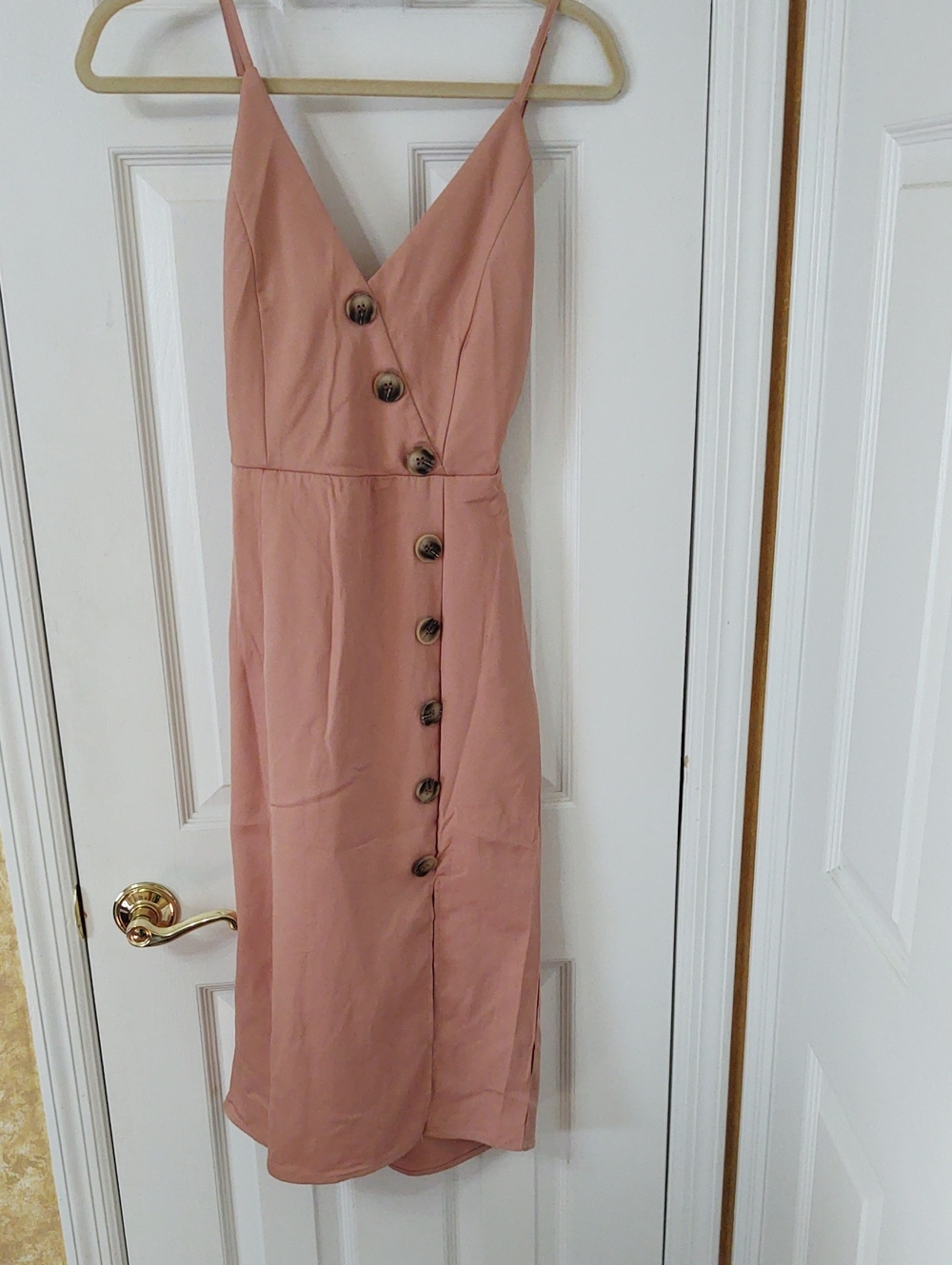 Joteisy Tan Sun Dress Size Small New With Tags.